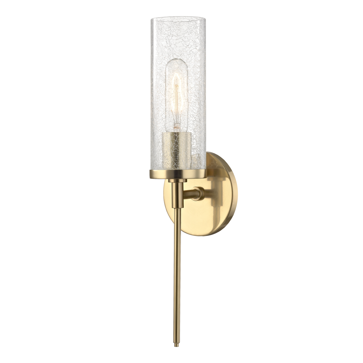 Mitzi Olivia Aged Brass 4.75W x 17.5H Wall Sconce