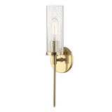 Mitzi Olivia Aged Brass 4.75W x 17.5H Wall Sconce
