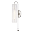 Mitzi Skye Polished Nickel 4.75W x 19H Wall Sconce