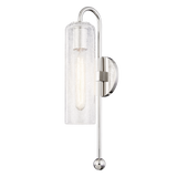 Mitzi Skye Polished Nickel 4.75W x 19H Wall Sconce
