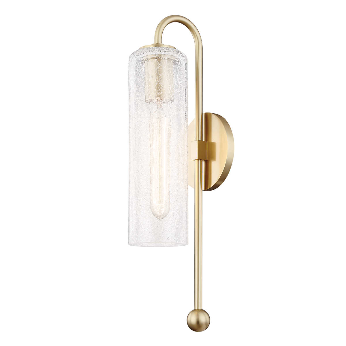 Mitzi Skye Aged Brass 4.75W x 19H Wall Sconce