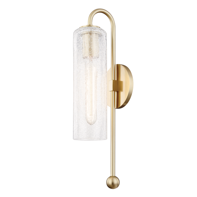 Mitzi Skye Aged Brass 4.75W x 19H Wall Sconce