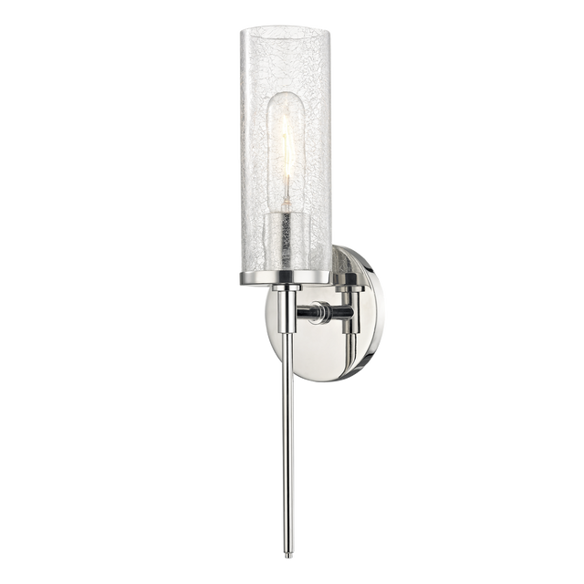 Mitzi Olivia Polished Nickel 4.75W x 17.5H Wall Sconce