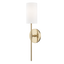 Mitzi Olivia Aged Brass 4.75W x 18.75H Wall Sconce