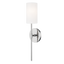 Mitzi Olivia Polished Nickel 4.75W x 18.75H Wall Sconce