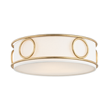 Mitzi Jade Gold Leaf 15.75W x 4.5H Flush Mount