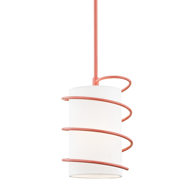 Mitzi Carly Pink 8.25W x 13H Pendant
