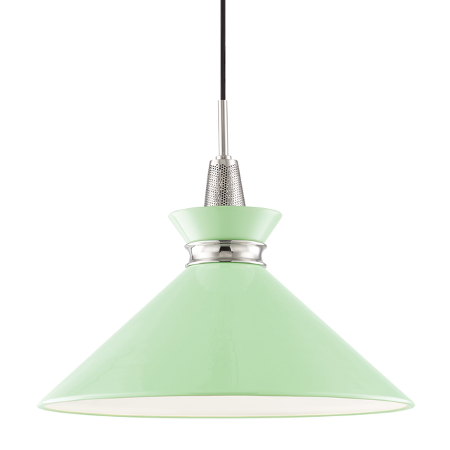 Mitzi Kiki Polished Nickel/mint 18W x 15.25H Pendant