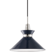 Mitzi Kiki Polished Nickel/navy 14W x 13.25H Pendant