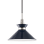 Mitzi Kiki Polished Nickel/navy 14W x 13.25H Pendant