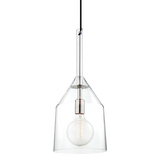 Mitzi Sloan Polished Nickel 9.5W x 23H Pendant