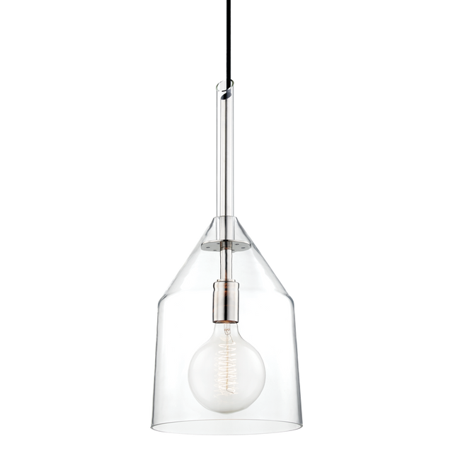 Mitzi Sloan Polished Nickel 9.5W x 23H Pendant