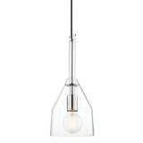 Mitzi Sloan Polished Nickel 7W x 17H Pendant