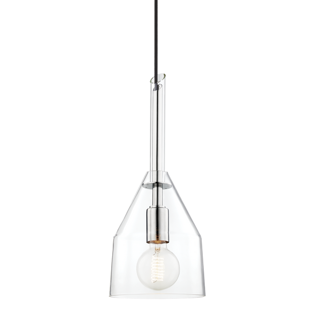 Mitzi Sloan Polished Nickel 7W x 17H Pendant