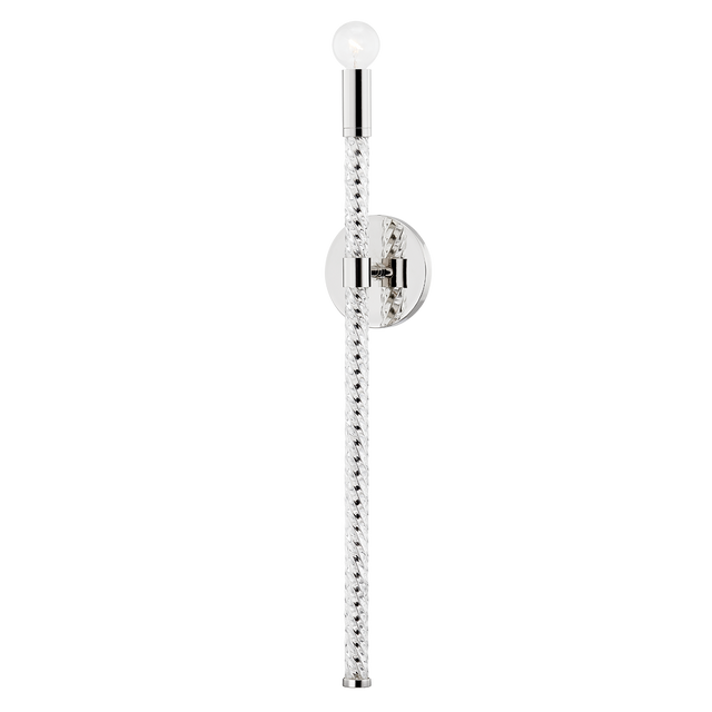 Mitzi Pippin Polished Nickel 4.75W x 27H Wall Sconce
