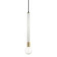 Mitzi Pippin Aged Brass 4.75W x 24H Pendant