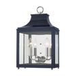 Mitzi Leigh Polished Nickel/navy 11.25W x 18.75H Wall Sconce