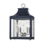 Mitzi Leigh Polished Nickel/navy 11.25W x 18.75H Wall Sconce