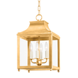 Mitzi Leigh Vintage Gold Leaf 11.25W x 18.75H Pendant