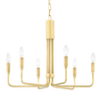 Mitzi Brigitte Aged Brass 25W x 19.25H Chandelier