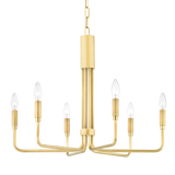 Mitzi Brigitte Aged Brass 25W x 19.25H Chandelier