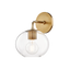 Mitzi Margot Aged Brass 8.25W x 11.75H Wall Sconce