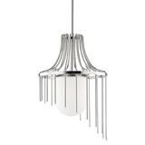 Mitzi Kylie Polished Nickel 15.5W x 24.5H Pendant