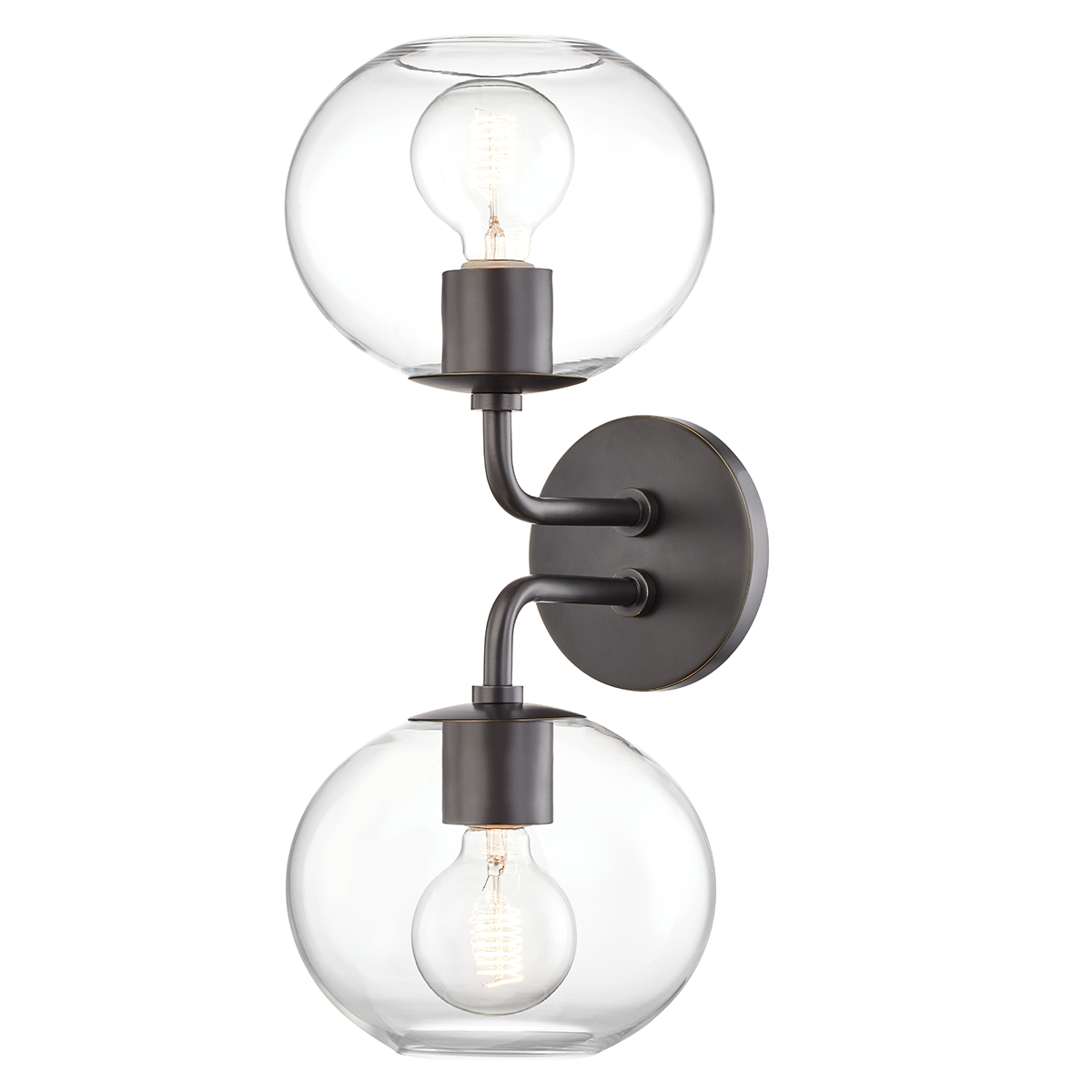 Mitzi Margot Old Bronze 8.25W x 19.25H Wall Sconce
