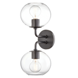 Mitzi Margot Old Bronze 8.25W x 19.25H Wall Sconce