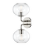 Mitzi Margot Polished Nickel 8.25W x 19.25H Wall Sconce