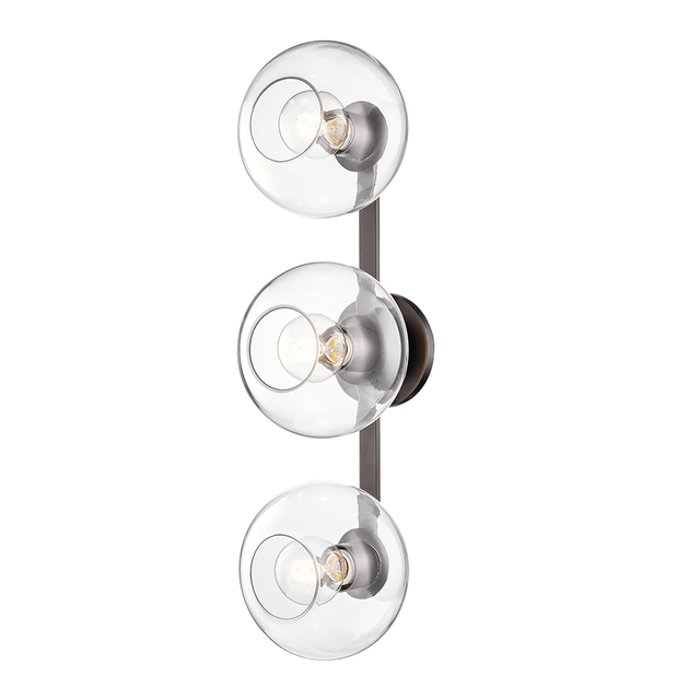 Mitzi Margot Old Bronze 8.25W x 28.25H Wall Sconce