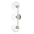 Mitzi Margot Polished Nickel 8.25W x 28.25H Wall Sconce