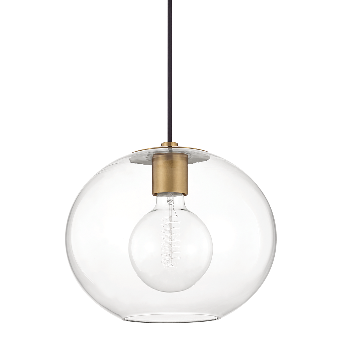 Mitzi Margot Aged Brass 12.25W x 10.5H Pendant