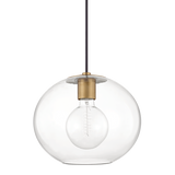 Mitzi Margot Aged Brass 12.25W x 10.5H Pendant