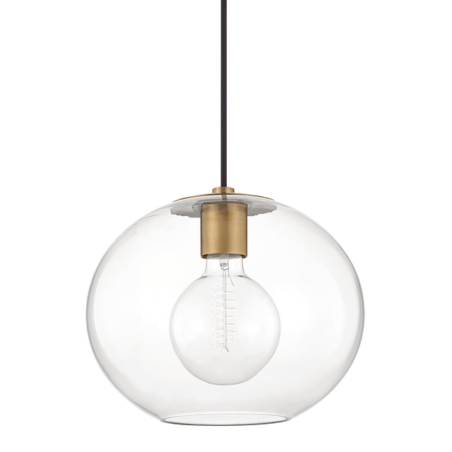 Mitzi Margot Aged Brass 12.25W x 10.5H Pendant
