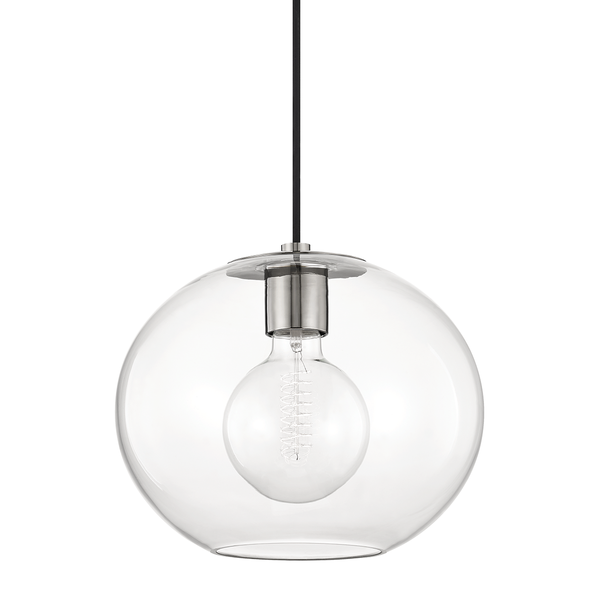 Mitzi Margot Polished Nickel 12.25W x 10.5H Pendant