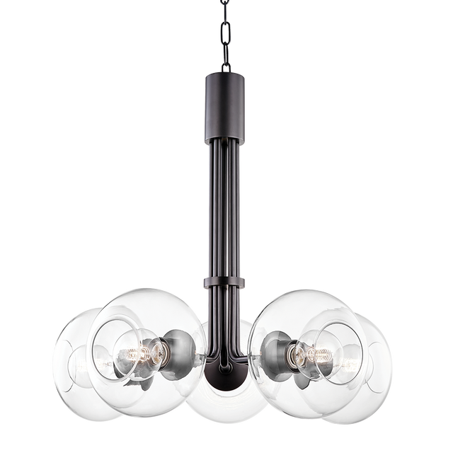 Mitzi Margot Old Bronze 25W x 25H Chandelier