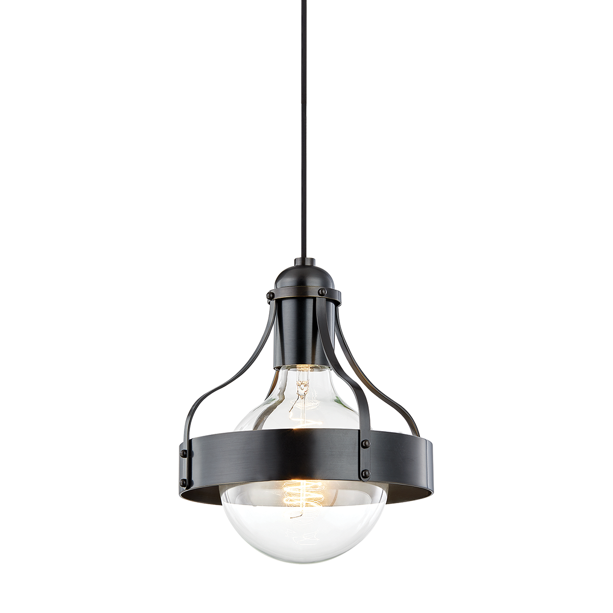 Mitzi Violet Old Bronze 7.5W x 8.75H Pendant