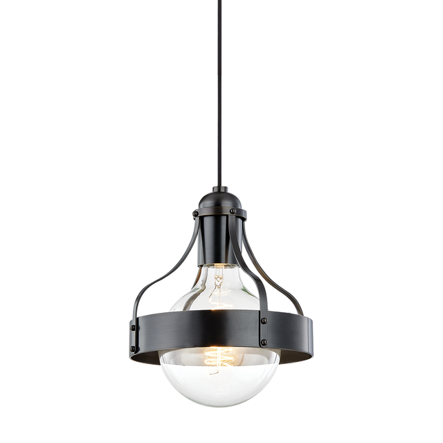 Mitzi Violet Old Bronze 7.5W x 8.75H Pendant