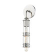 Mitzi Violet Polished Nickel 4.75W x 16.25H Wall Sconce