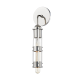 Mitzi Violet Polished Nickel 4.75W x 16.25H Wall Sconce