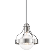 Mitzi Violet Polished Nickel 7.5W x 8.75H Pendant