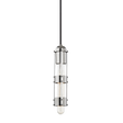 Mitzi Violet Polished Nickel 2.25W x 11.5H Pendant