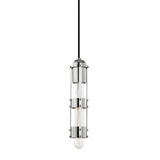 Mitzi Violet Polished Nickel 2.25W x 11.5H Pendant