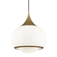 Mitzi Reese Aged Brass 14W x 17.25H Pendant