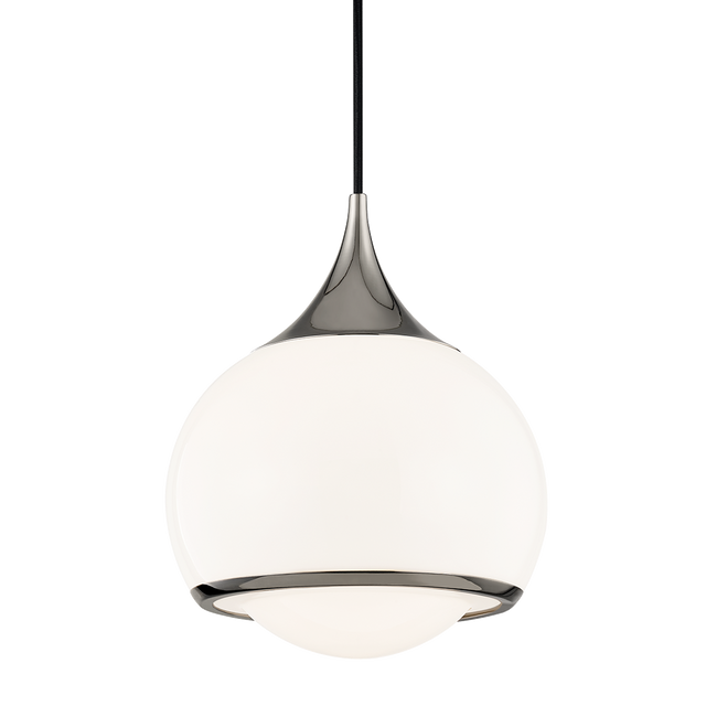 Mitzi Reese Polished Nickel 10W x 11.5H Pendant