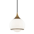 Mitzi Reese Aged Brass 6.75W x 8.25H Pendant
