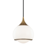 Mitzi Reese Aged Brass 6.75W x 8.25H Pendant