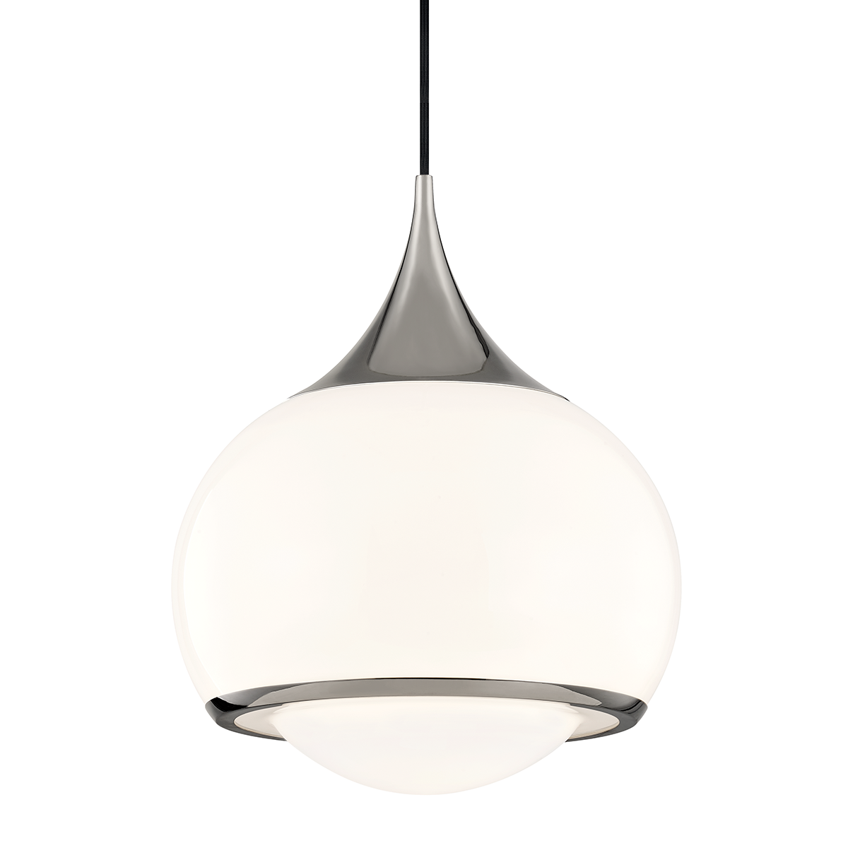 Mitzi Reese Polished Nickel 14W x 17.25H Pendant