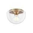 Mitzi Grace Aged Brass 10W x 7H Flush Mount